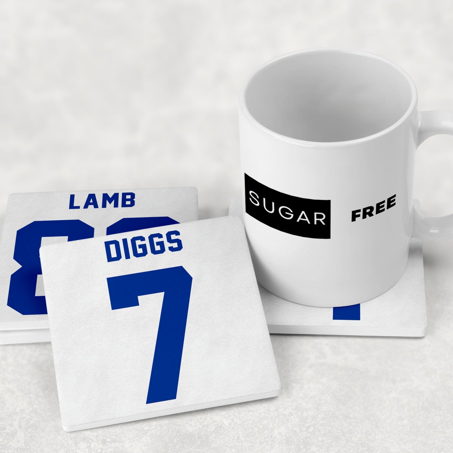 Dallas Cowboys Jersey Inspired Coasters