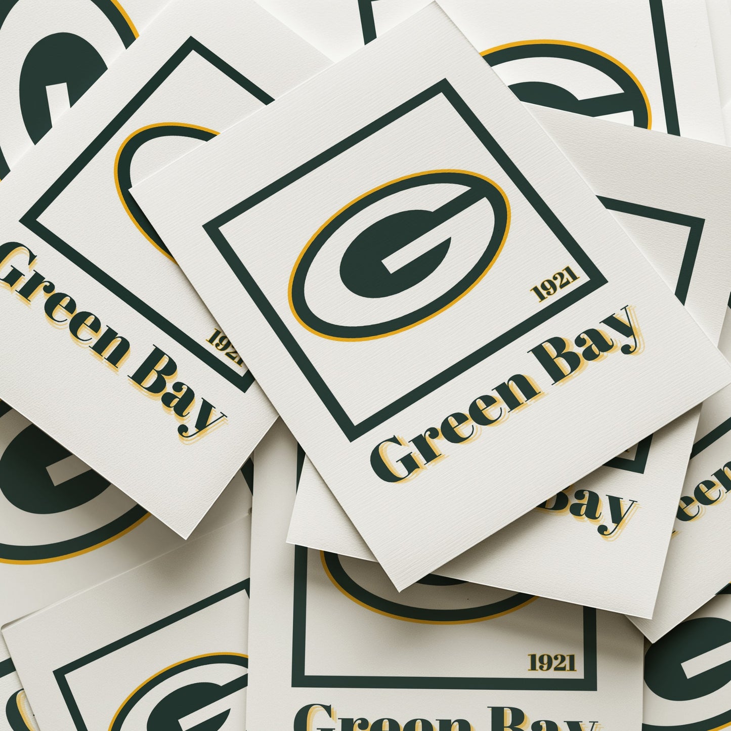 Green Bay Packers Minimalist Art Print