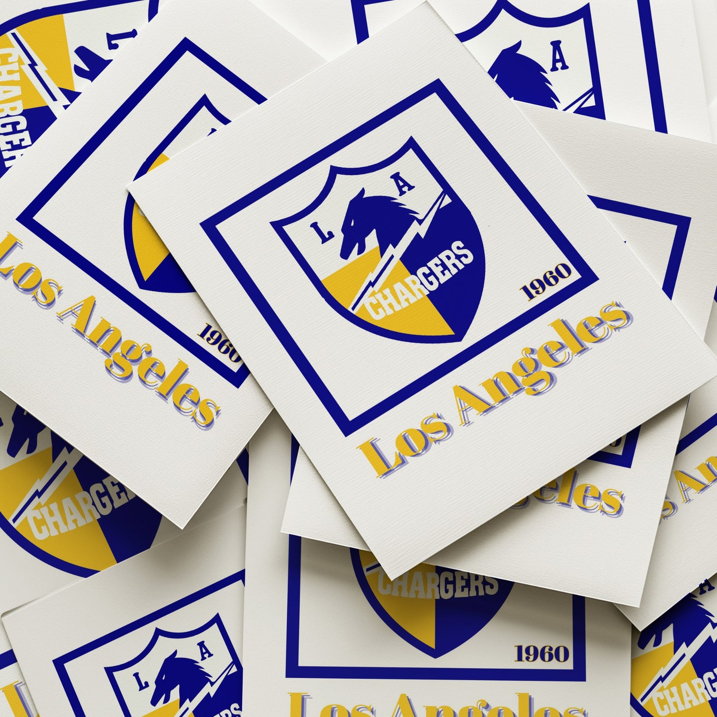 Los Angeles Chargers Minimalist Art Print