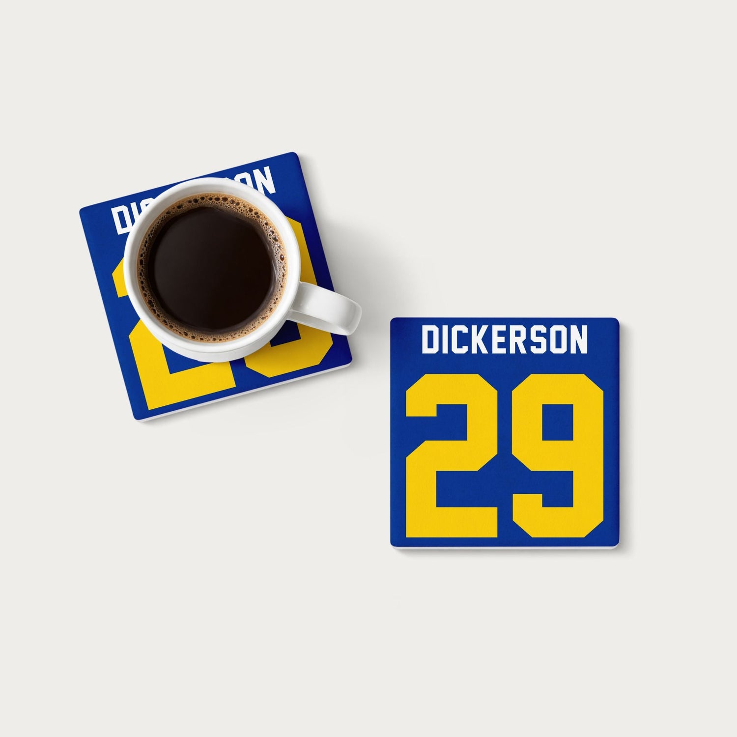 Personalized Game Day Coasters