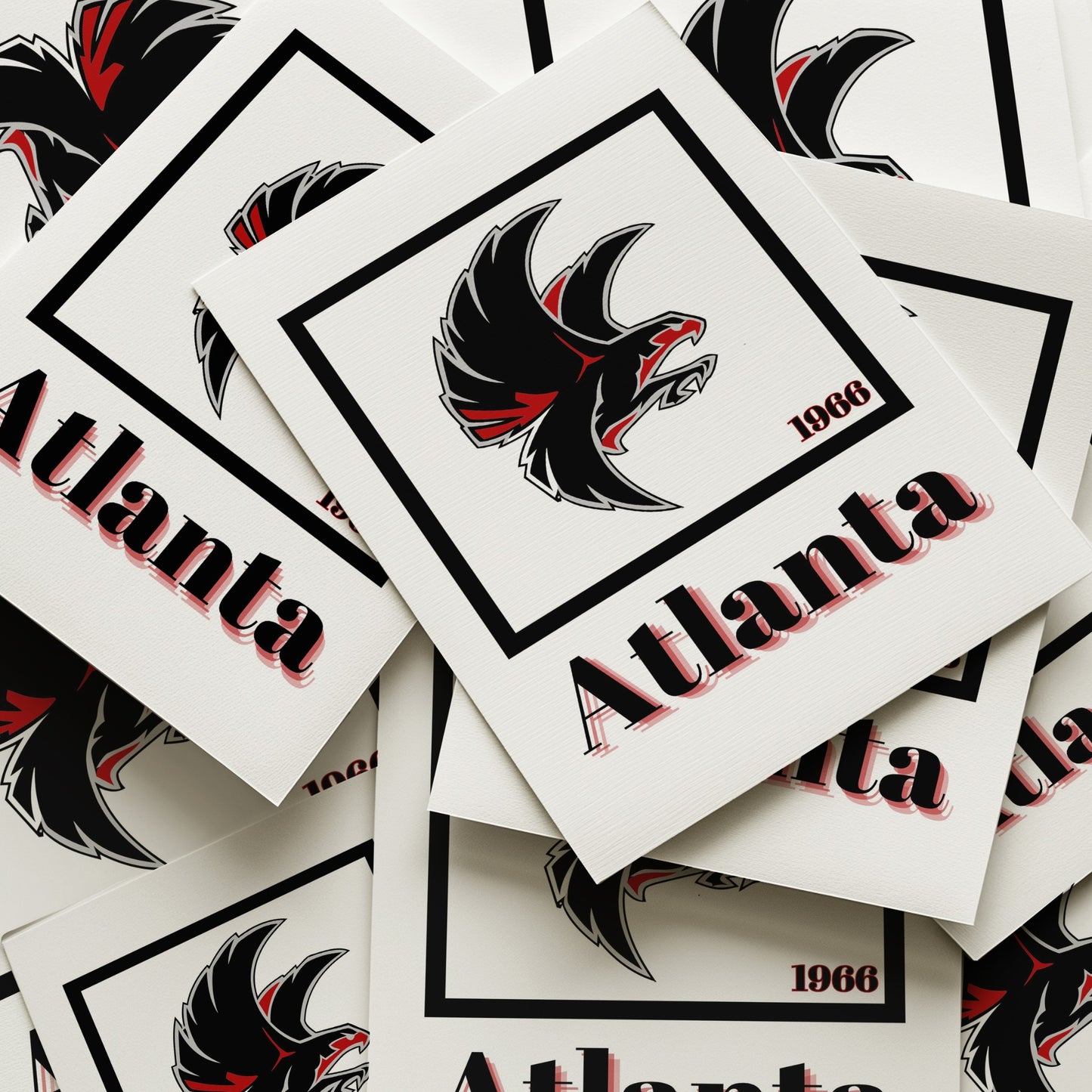 Atlanta Falcons Minimalist Art Print