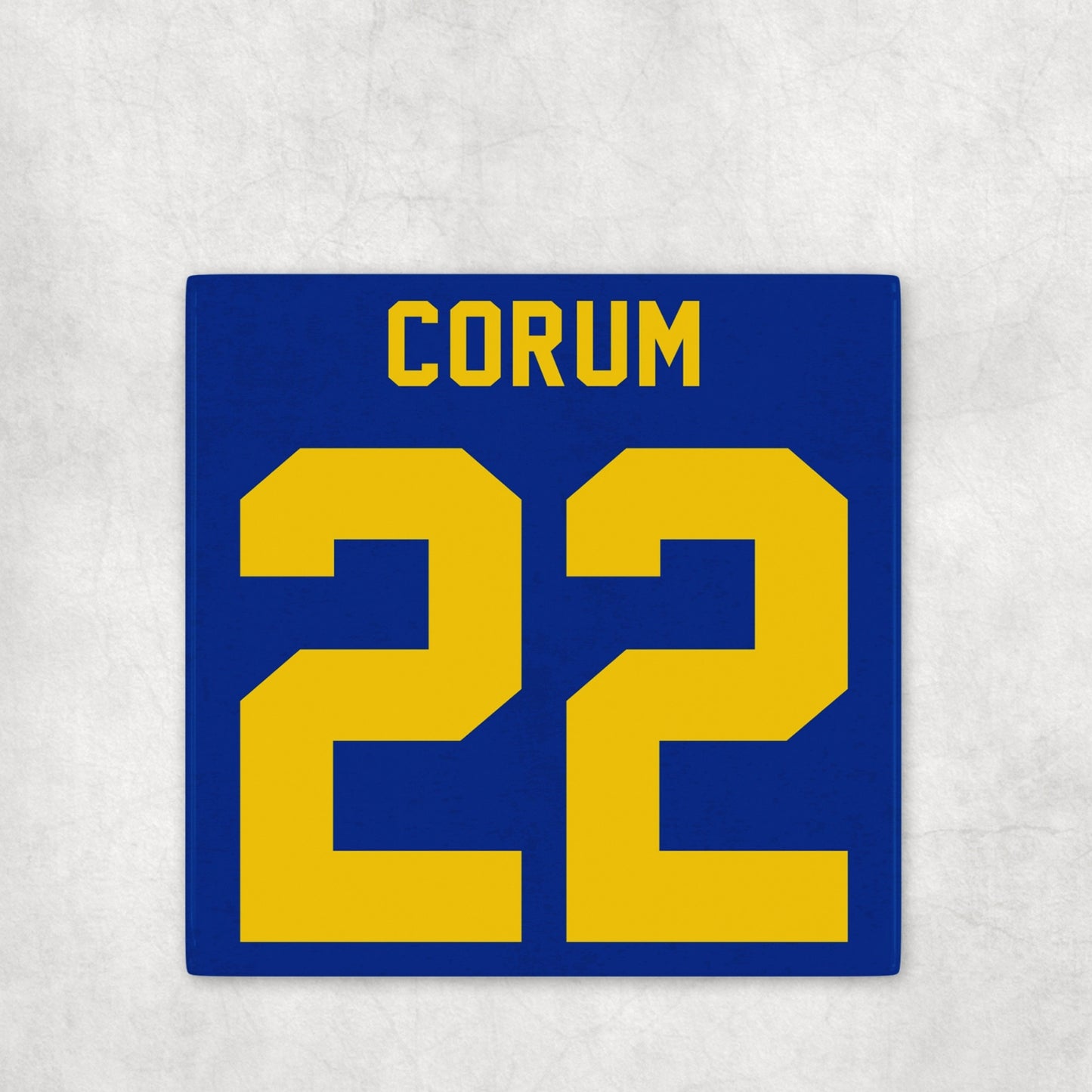 Los Angeles Rams Jersey Inspired Coasters