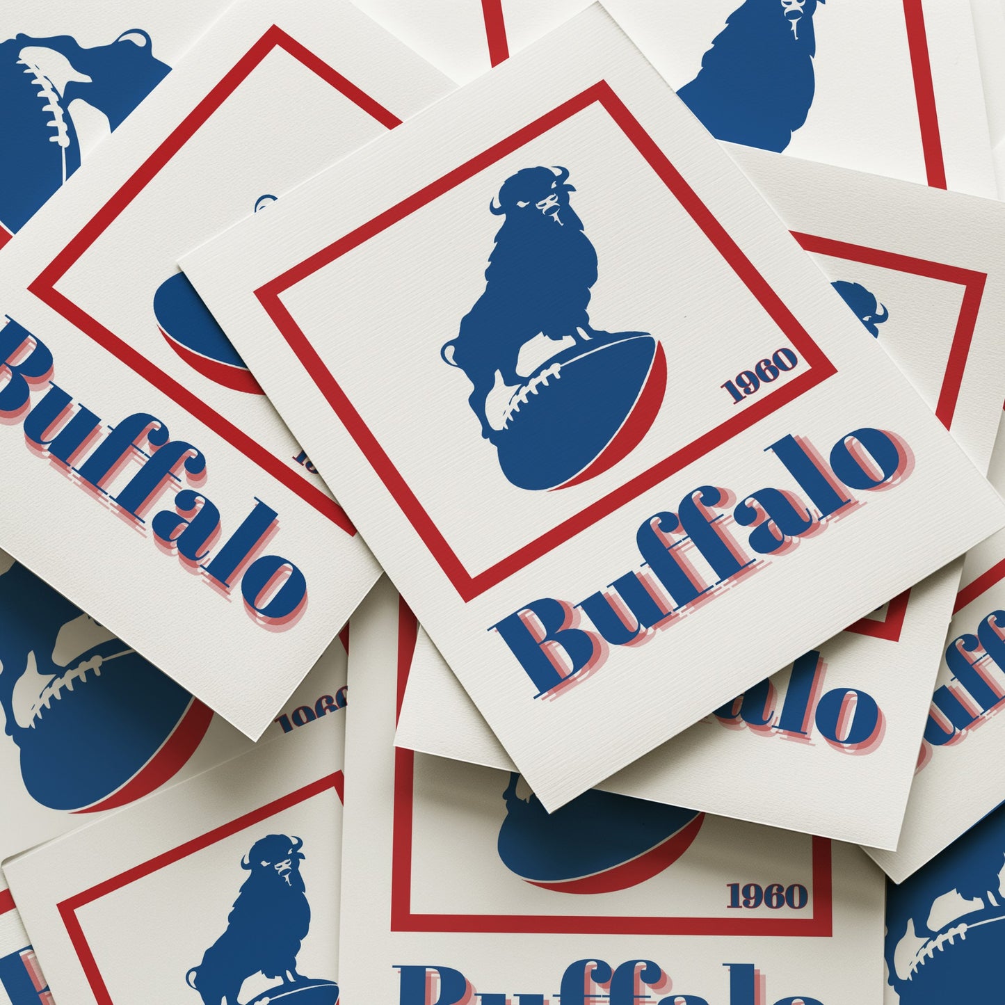 Buffalo Bills Minimalist Art Print
