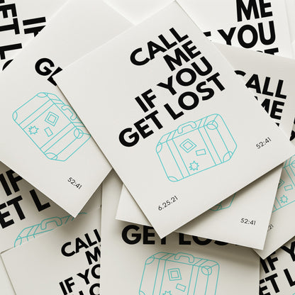 Call Me If You Get Lost