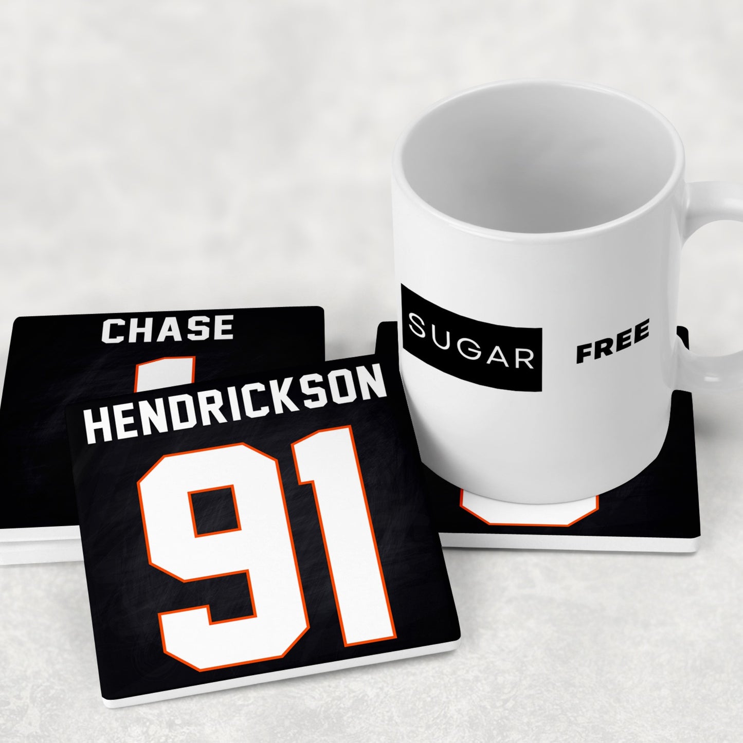 Cincinnati Bengals Jersey Inspired Coasters