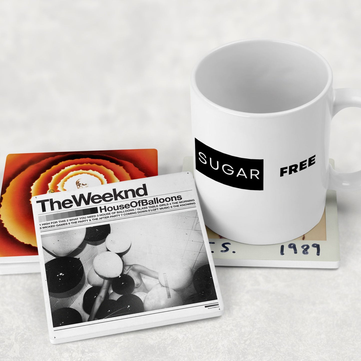 Custom Album Cover Coasters