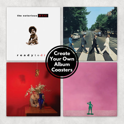 Custom Album Cover Coasters