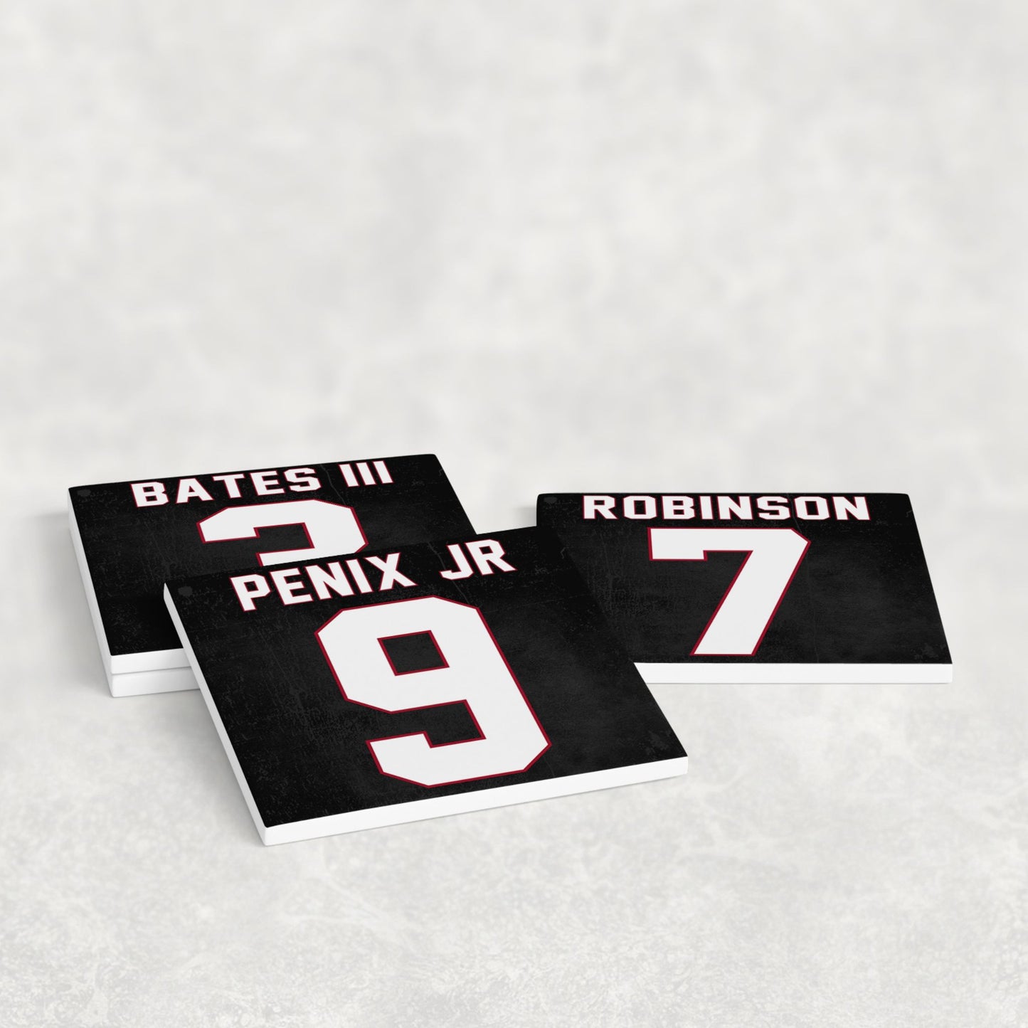 Personalized Atlanta Falcons Inspired Coasters
