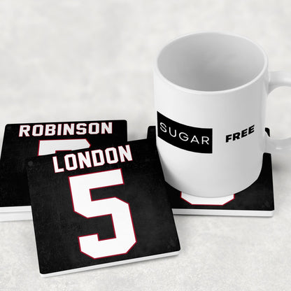 Personalized Atlanta Falcons Inspired Coasters
