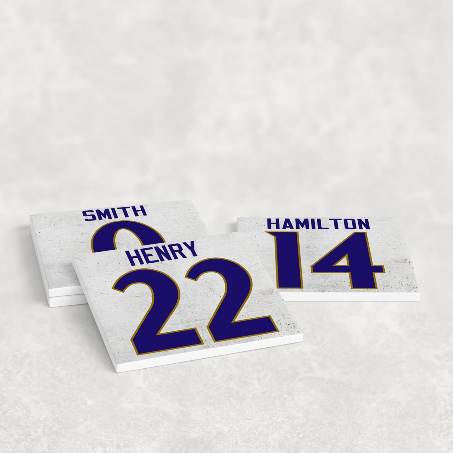 Personalized Baltimore Ravens Inspired Coasters