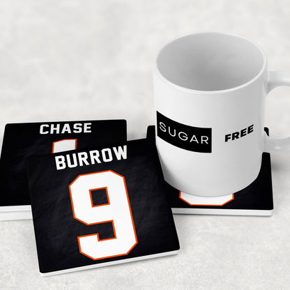 Personalized Cincinnati Bengals Inspired Coasters