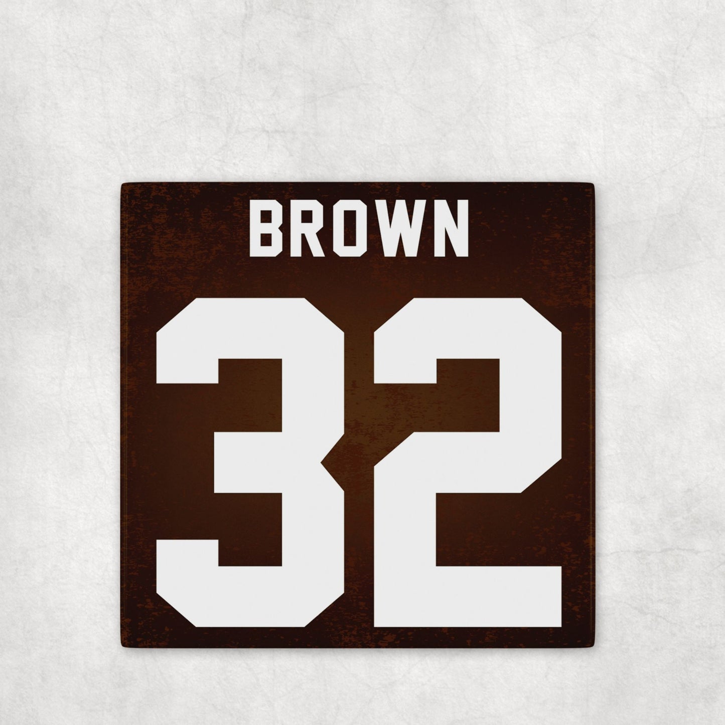 Personalized Cleveland Browns Inspired Coasters