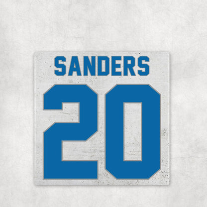 Personalized Detroit Lions Inspired Coasters