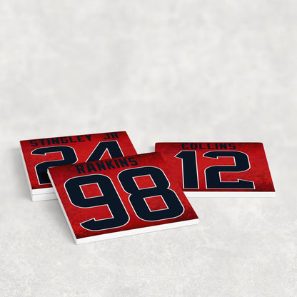 Personalized Houston Texans Inspired Coasters