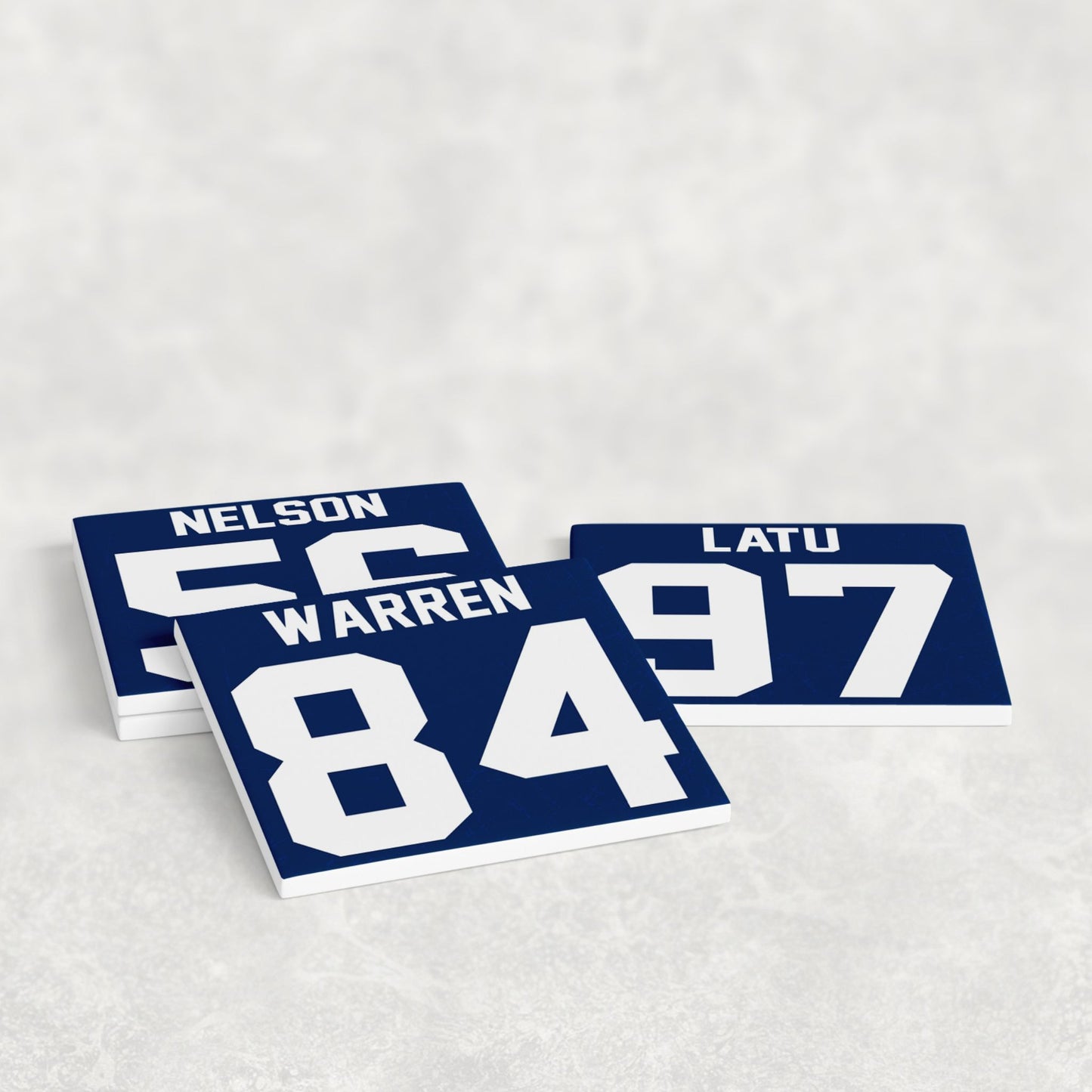 Personalized Indianapolis Colts Inspired Coasters