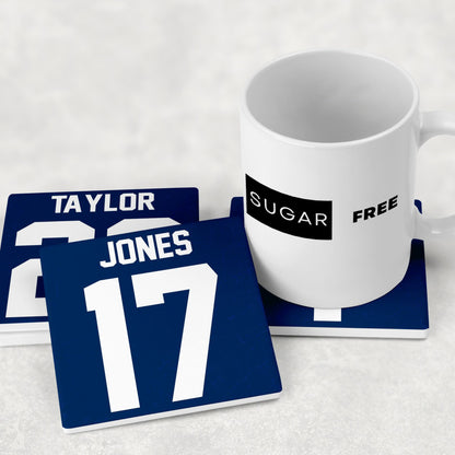 Personalized Indianapolis Colts Inspired Coasters