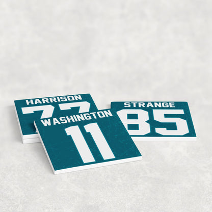 Personalized Jacksonville Jaguars Inspired Coasters