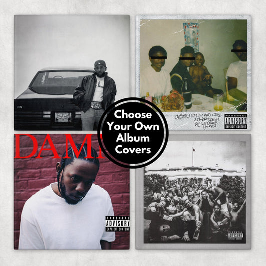 Custom Kendrick Lamar Album Cover Coasters