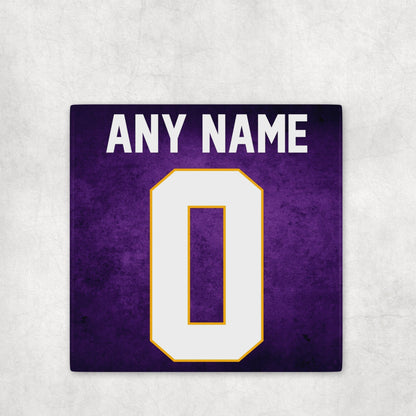 Personalized Minnesota Vikings Inspired Coasters