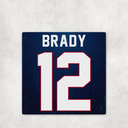 Personalized New England Patriots Inspired Coasters