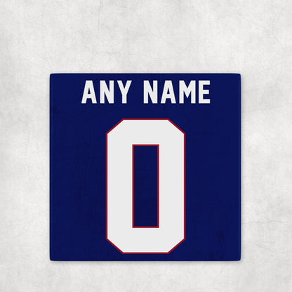 Personalized New York Giants Inspired Coasters