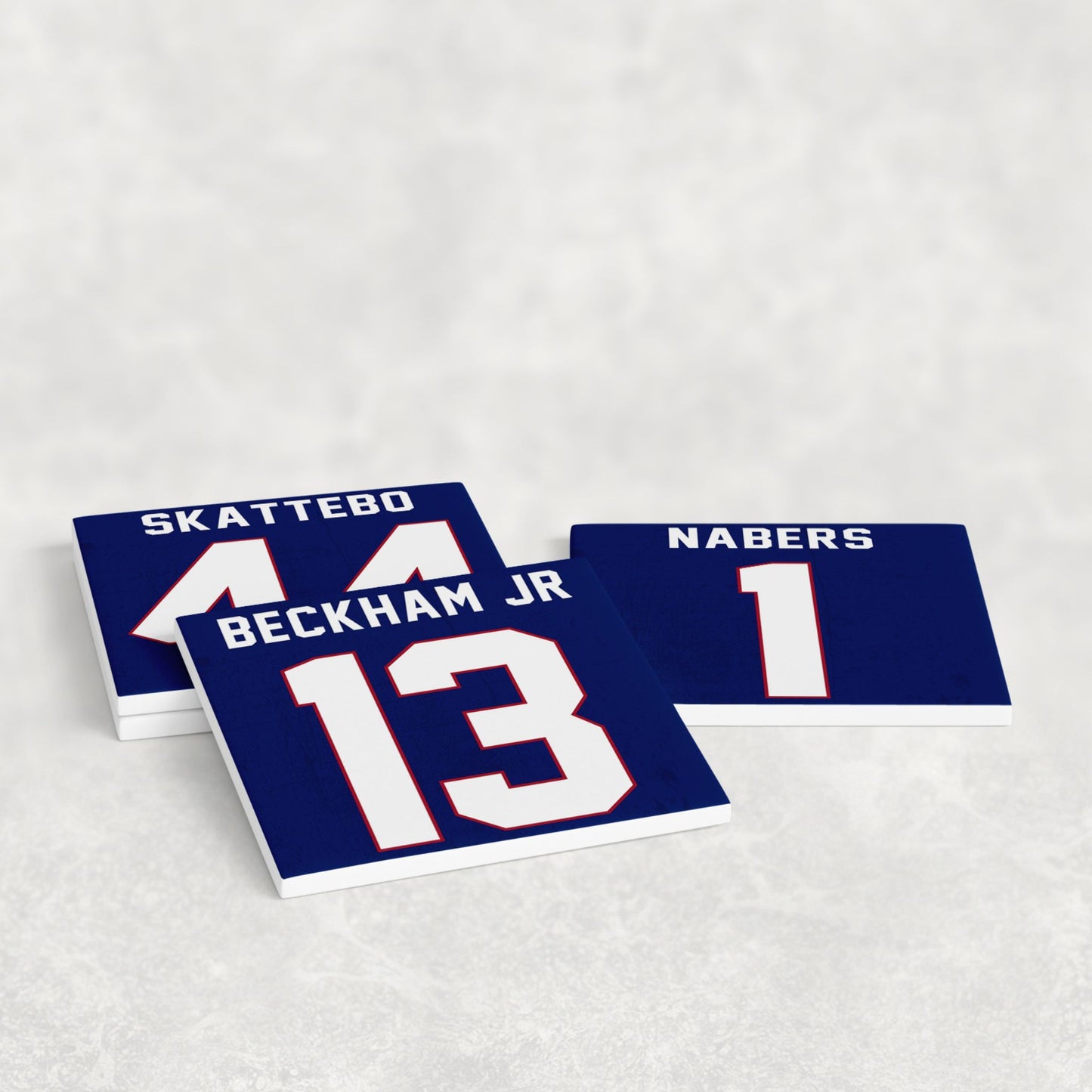 Personalized New York Giants Inspired Coasters