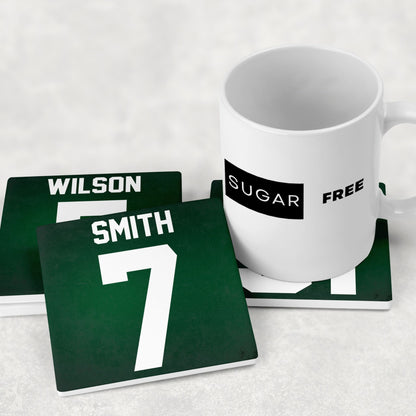 Personalized New York Jets Inspired Coasters