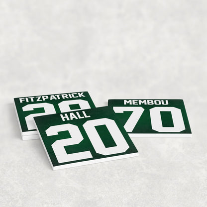 Personalized New York Jets Inspired Coasters