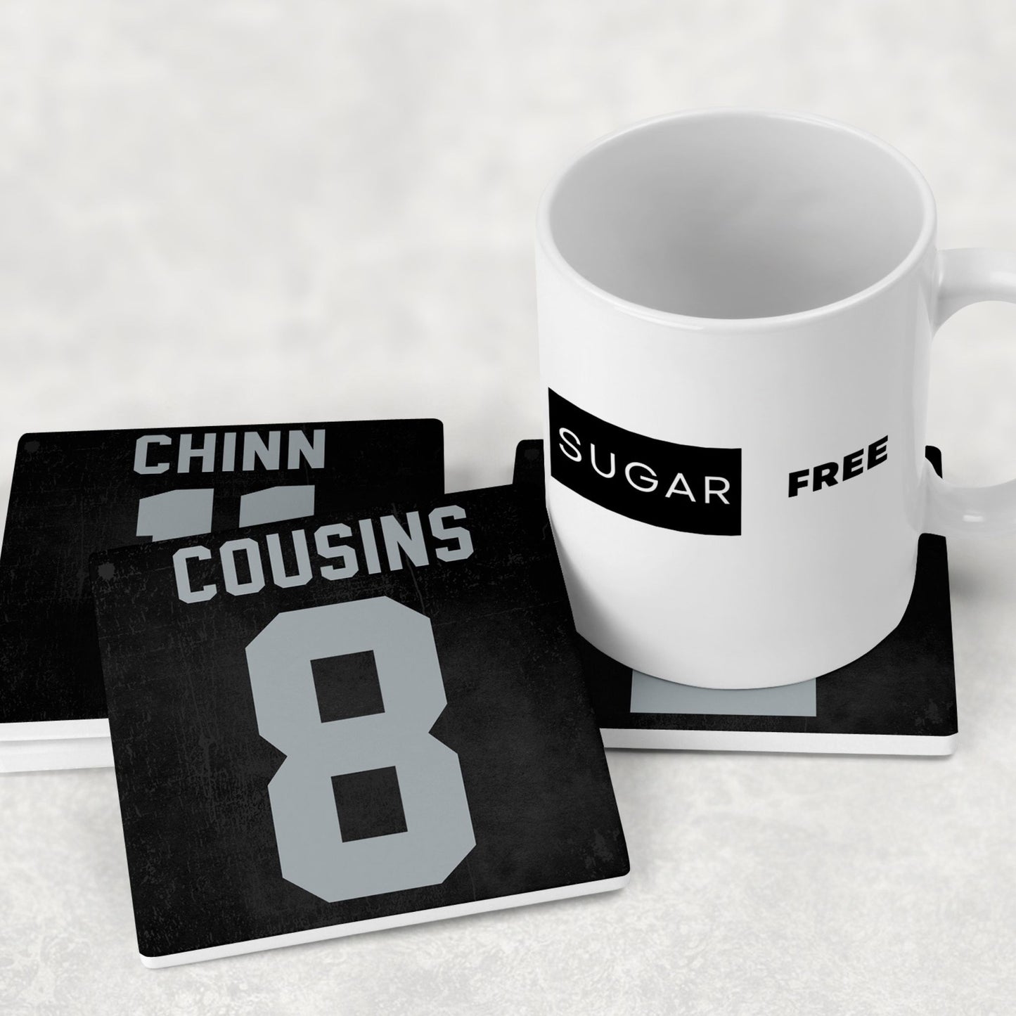 Personalized Las Vegas Raiders Inspired Coasters