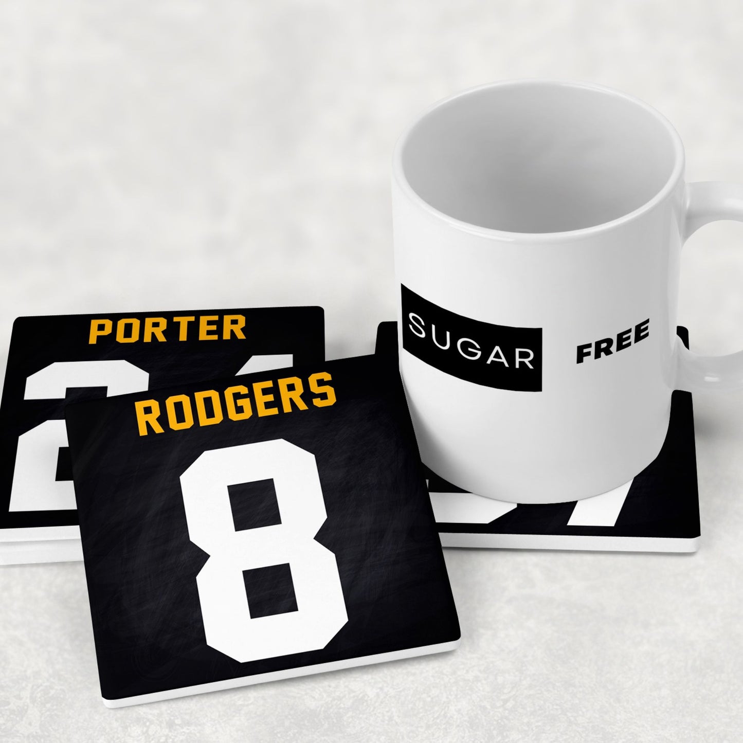 Personalized Pittsburgh Steelers Inspired Coasters