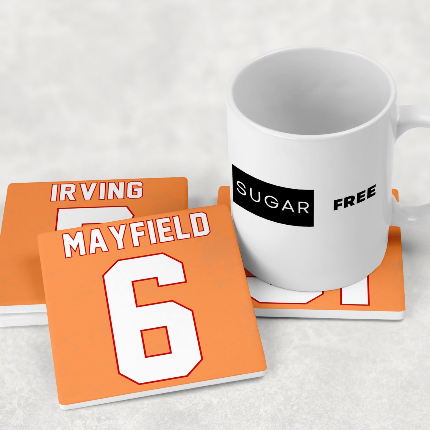 Personalized Tampa Bay Buccaneers Inspired Coasters