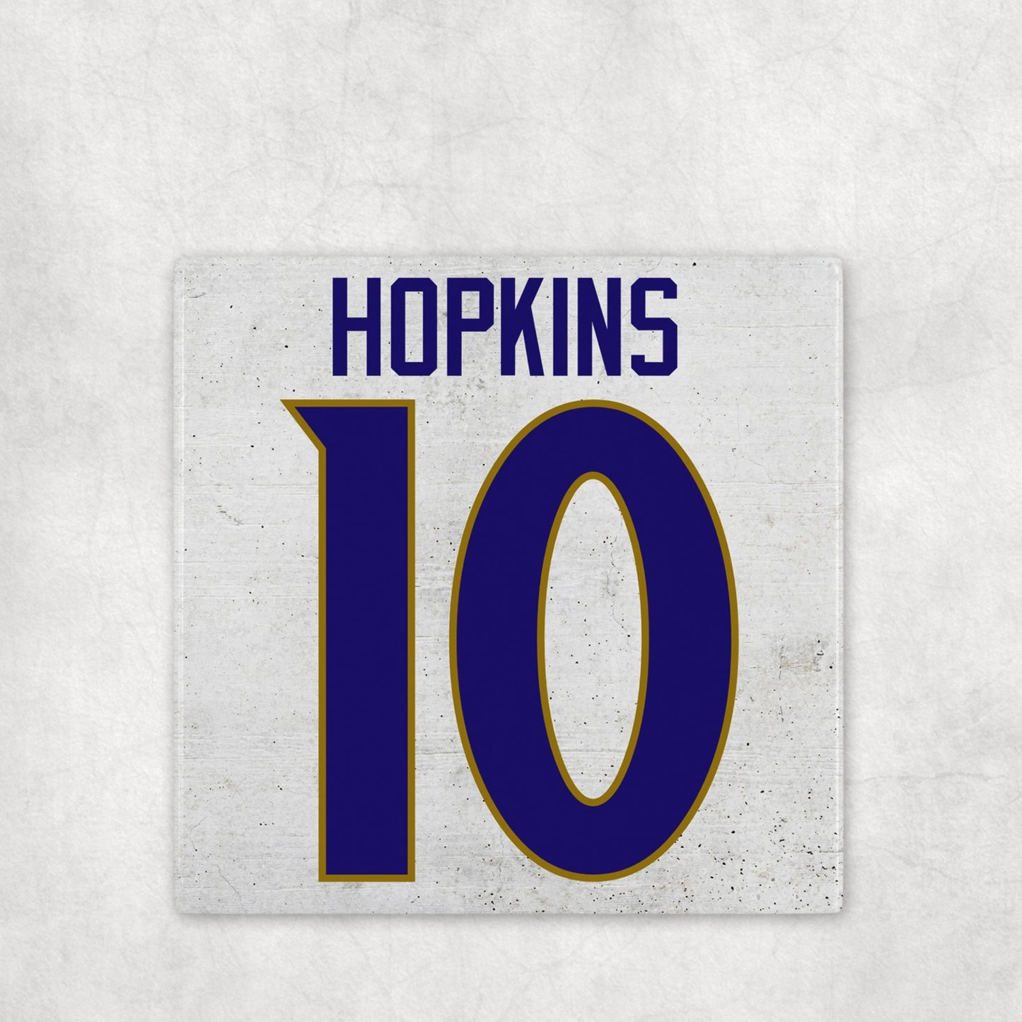 Baltimore Ravens Jersey Inspired Coasters