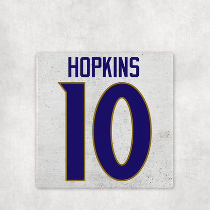 Baltimore Ravens Jersey Inspired Coasters