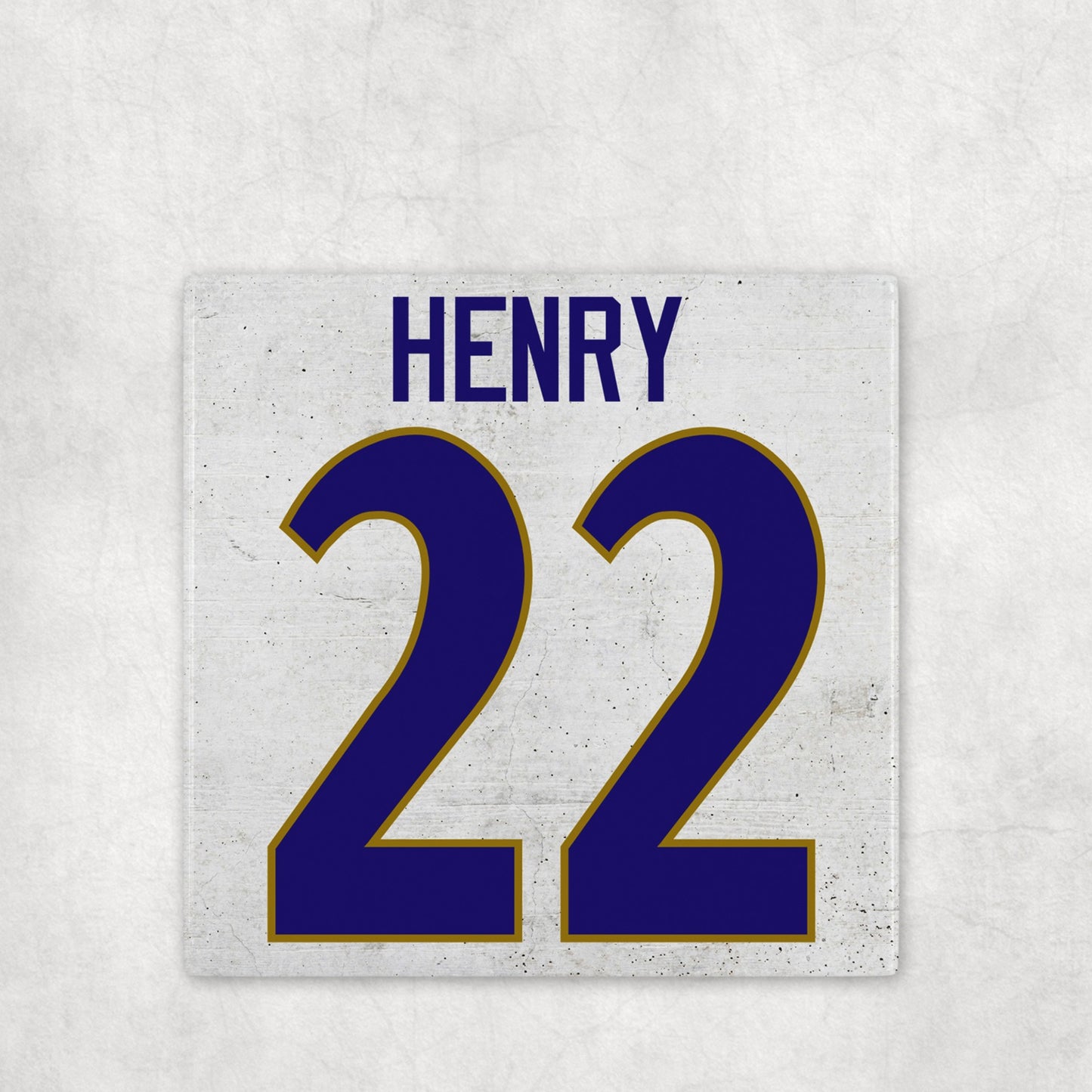 Baltimore Ravens Jersey Inspired Coasters