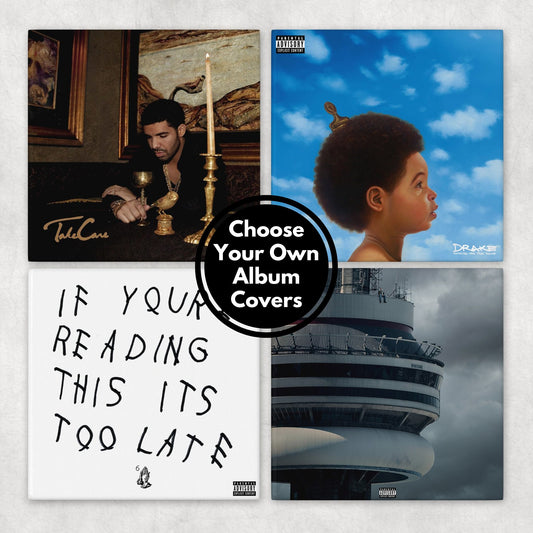 Custom Drake Album Cover Coasters