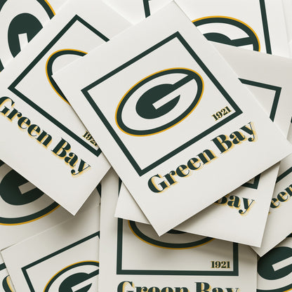 Green Bay Packers Minimalist Art Print