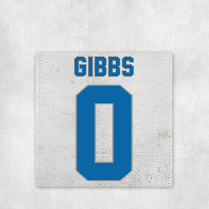 Detroit Lions Jersey Inspired Coasters