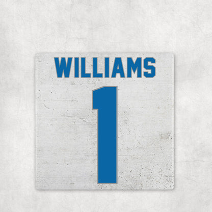 Detroit Lions Jersey Inspired Coasters