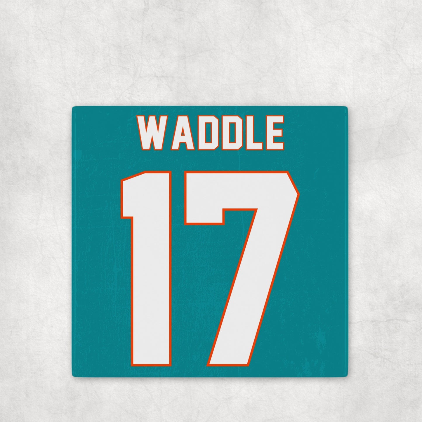 Miami Dolphins Jersey Inspired Coasters