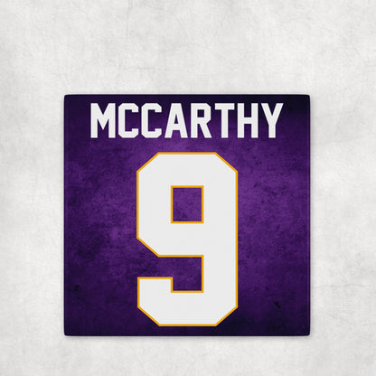 Minnesota Vikings Jersey Inspired Coasters