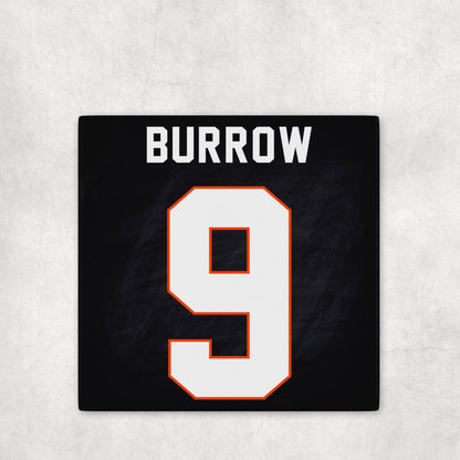 Cincinnati Bengals Jersey Inspired Coasters