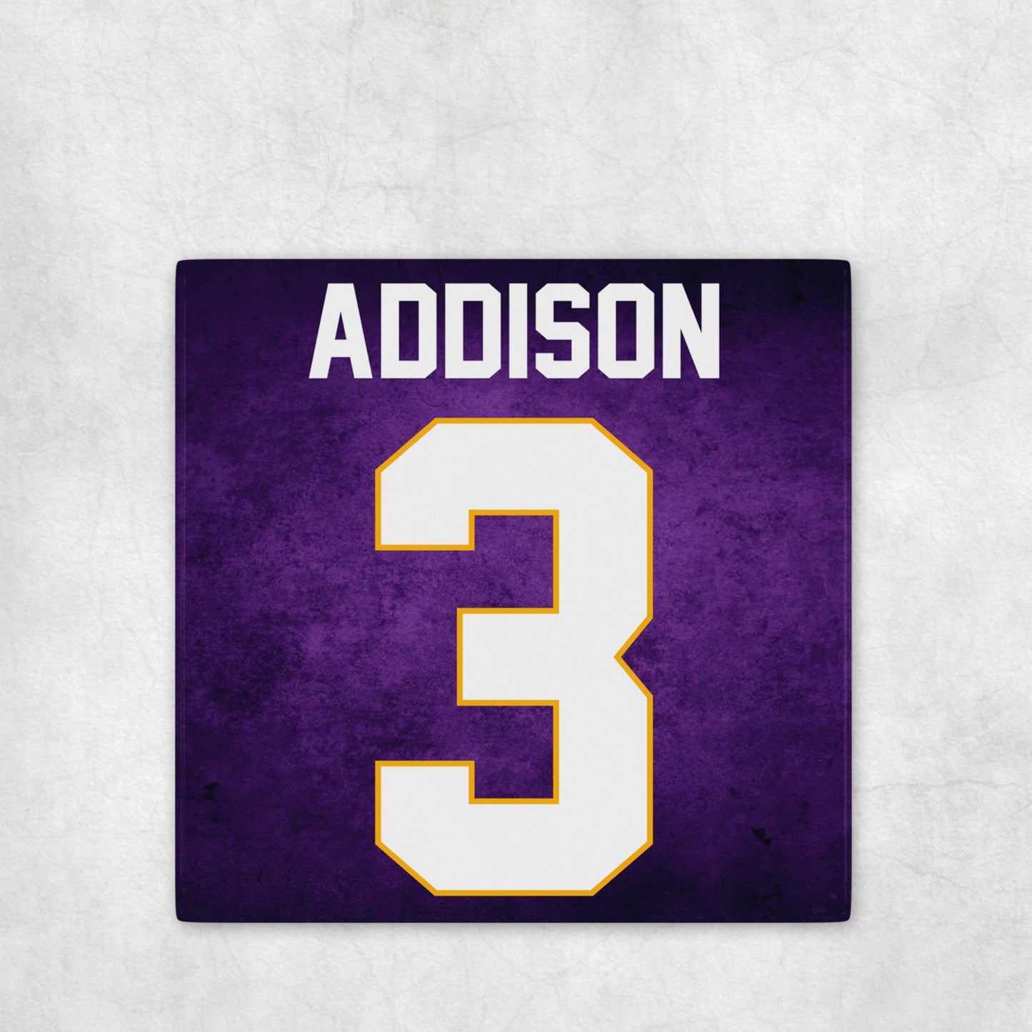 Minnesota Vikings Jersey Inspired Coasters