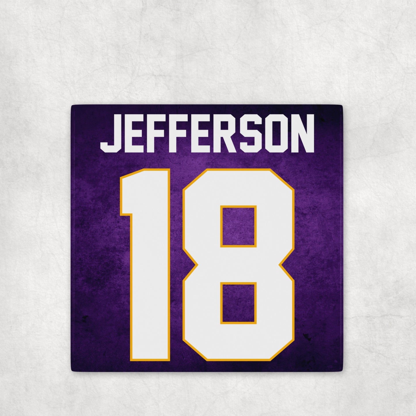 Minnesota Vikings Jersey Inspired Coasters
