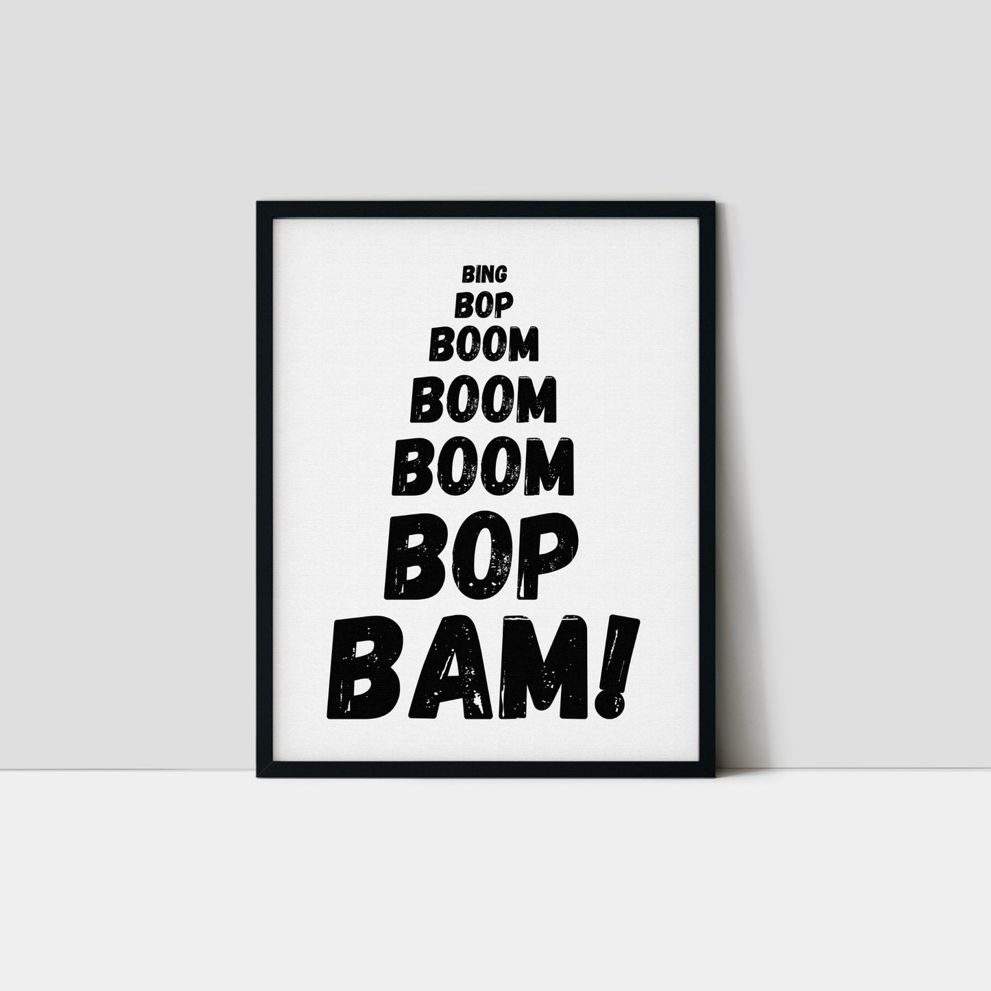 Bing Bop Boom Bop Bam