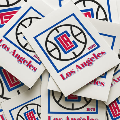 Los Angeles Clippers Minimalist Art Print