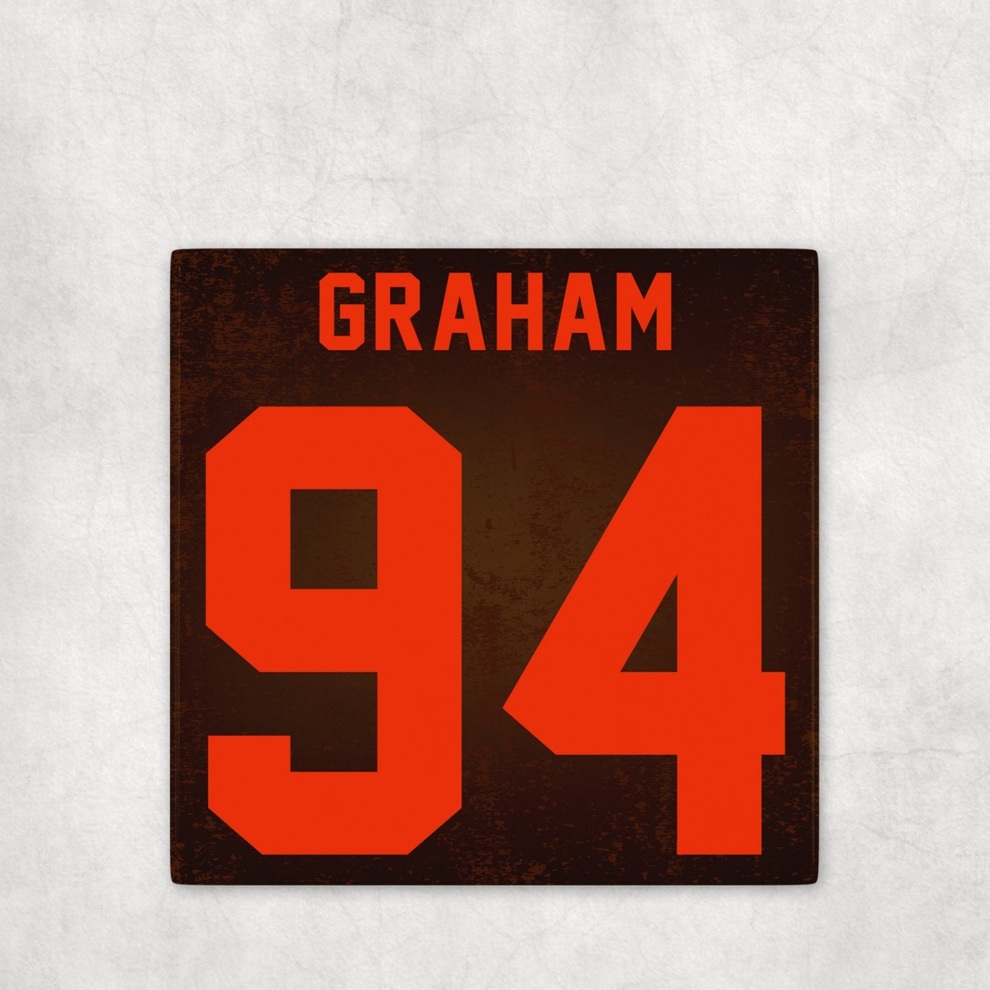 Cleveland Browns Jersey Inspired Coasters