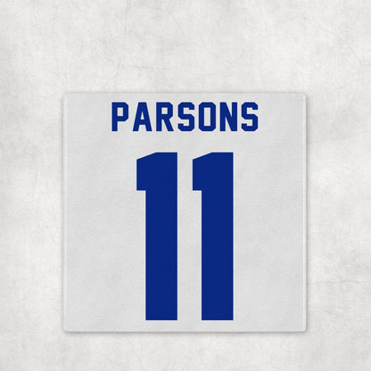Dallas Cowboys Jersey Inspired Coasters