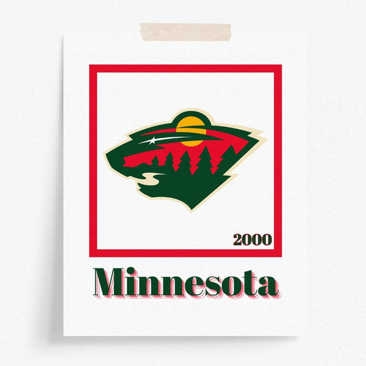 Minnesota Wild Minimalist Art Print