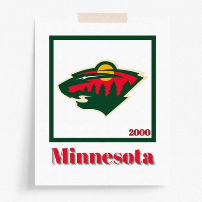 Minnesota Wild Minimalist Art Print