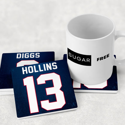 New England Patriots Jersey Inspired Coasters